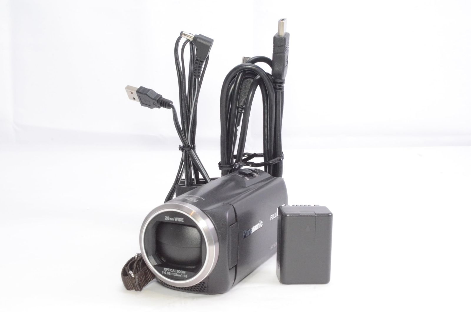 パナソニック HDビデオカメラ V360MS 16GB 高倍率90倍ズーム ブラック