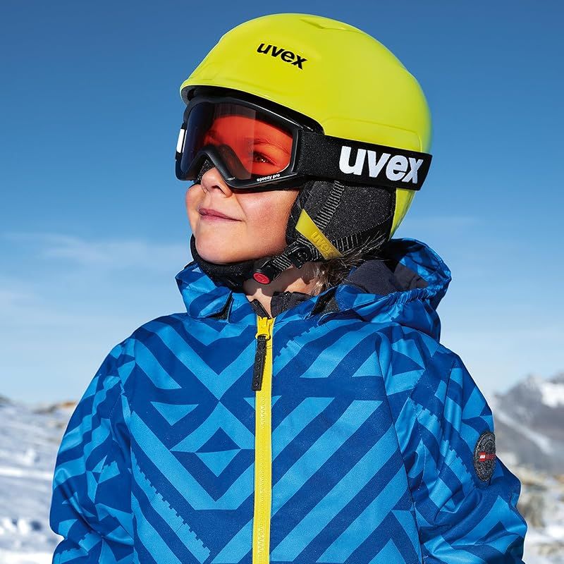 ウベックス] 子供用 スキースノーボードゴーグル くもり止め シングル