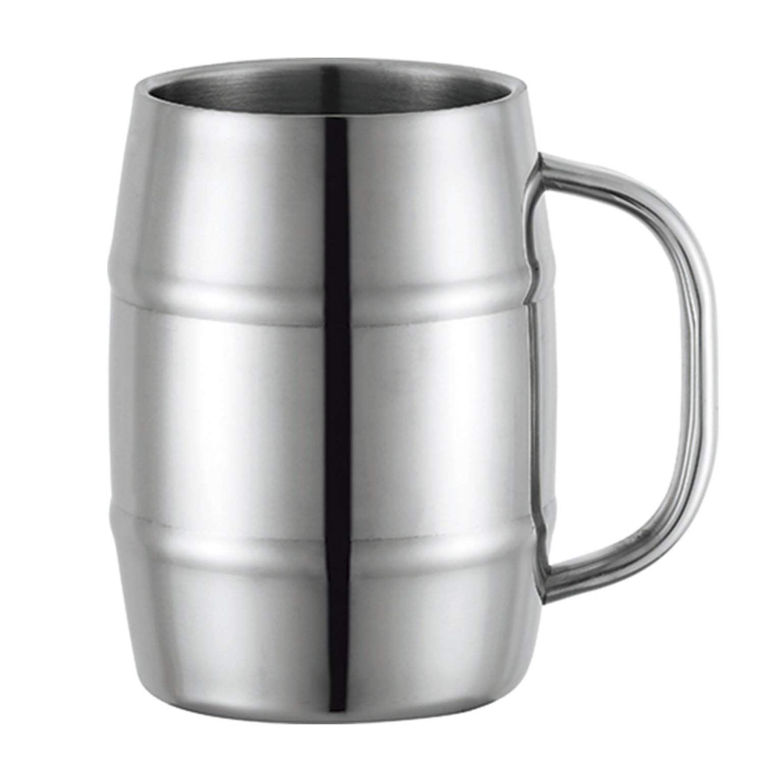 カクセー ステンレスジョッキ 970ml MJ-1000 シルバー 約長16×幅12