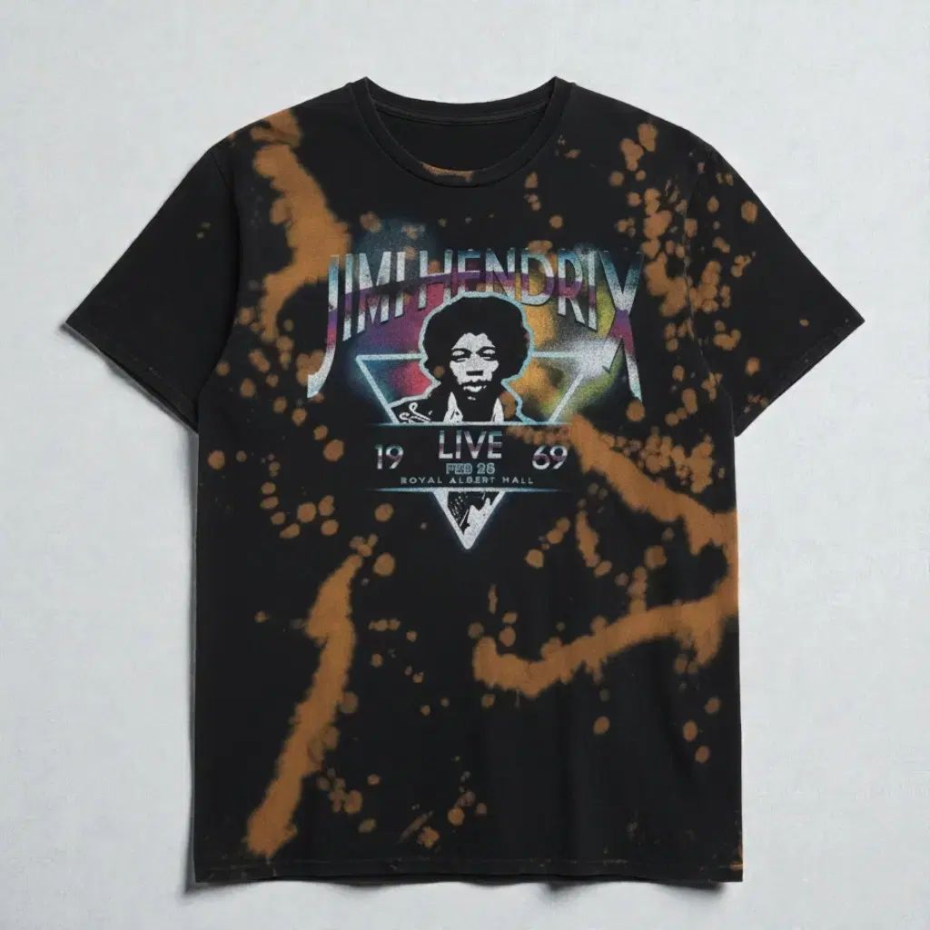 貴重！HENDRIX タイダイ Tシャツ Lサイズ 90s Jimi Hendrix Tie Dye T-Shirt | L-XL - Lucky Vintage