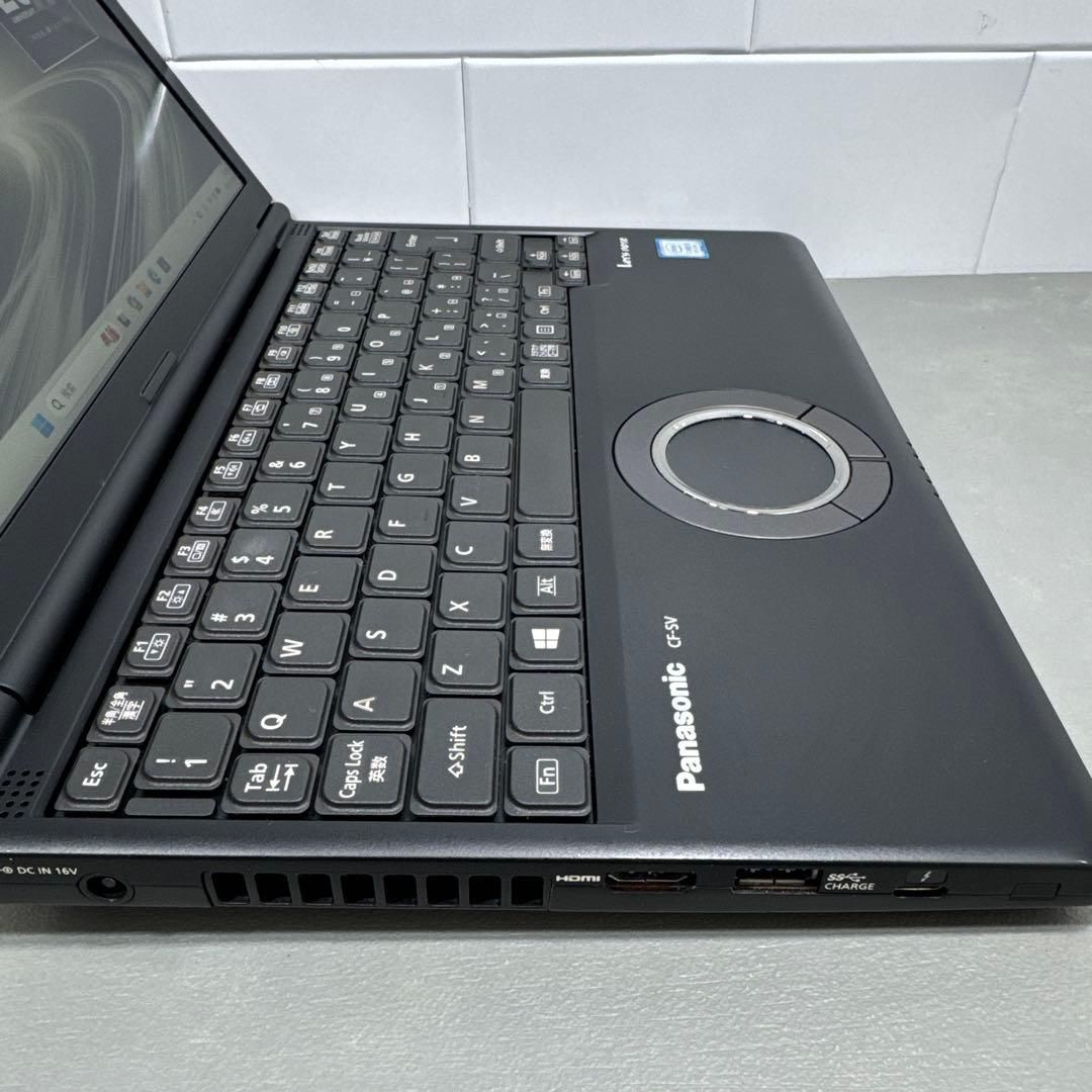 極上品】レッツノートジェットブラックCFSV8☘️8世代i5☘NVMe512