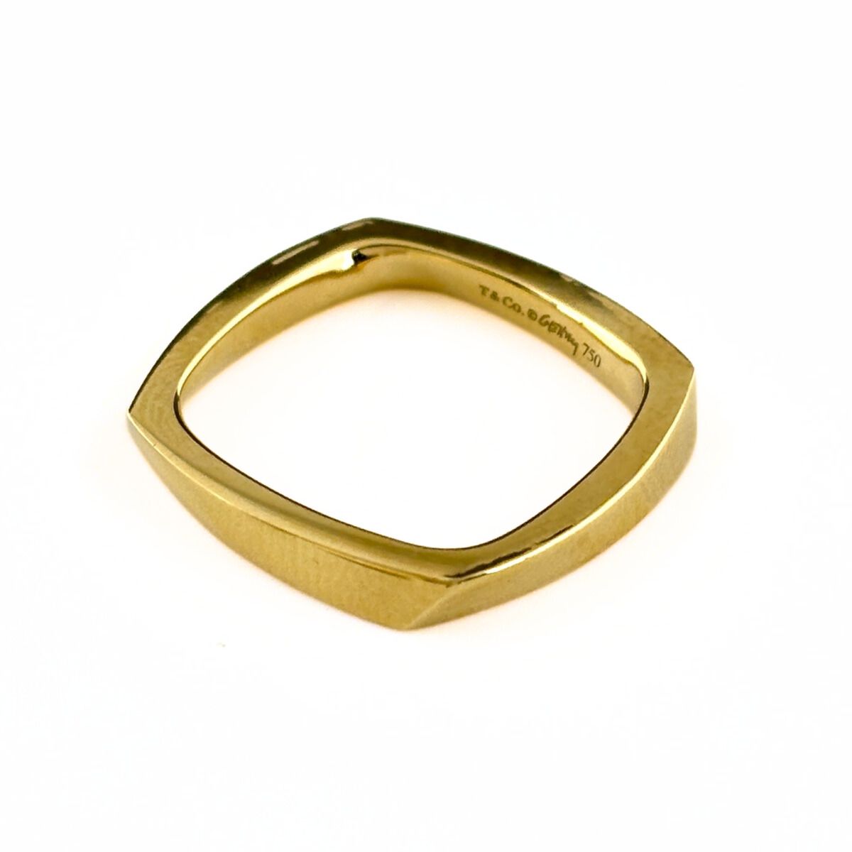 ティファニー TIFFANY&Co. トルクフランクゲーリーリング YG イエロー