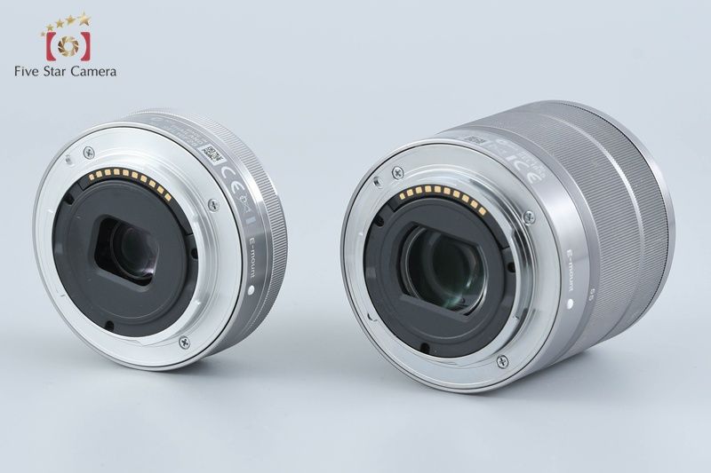 カメラ 【】SONY ソニー α NEX-5 ダブルレンズキット シルバー