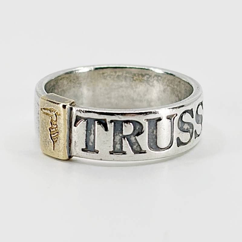 TRUSSARDI トラサルディ／レディースリング 指輪／8.5号／K18・925S