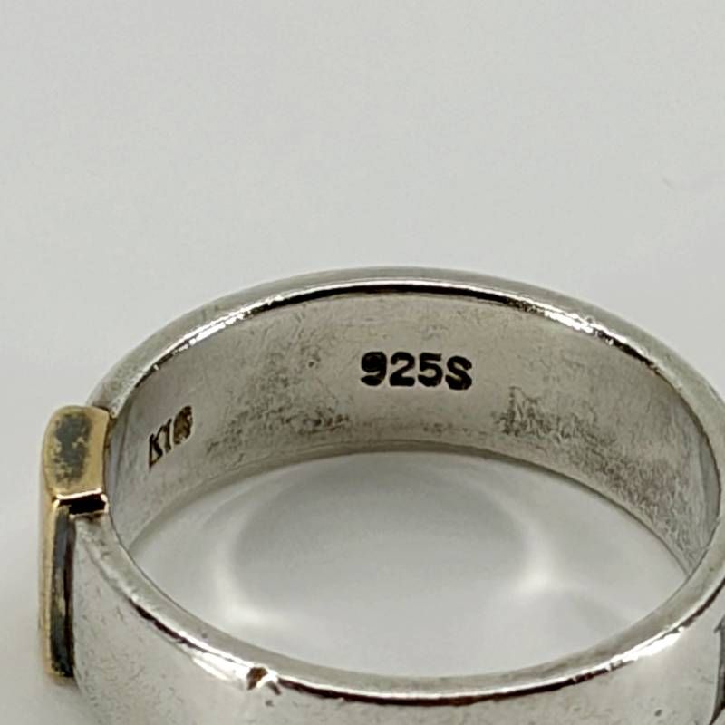 TRUSSARDI トラサルディ／レディースリング 指輪／8.5号／K18・925S