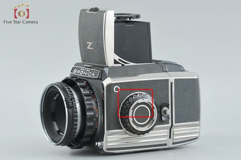 中古】ZENZA BRONICA ゼンザブロニカ S2 前期 シルバー + NIKKOR-P 
