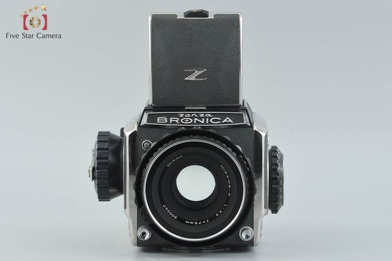 中古】ZENZA BRONICA ゼンザブロニカ S2 前期 シルバー + NIKKOR-P 