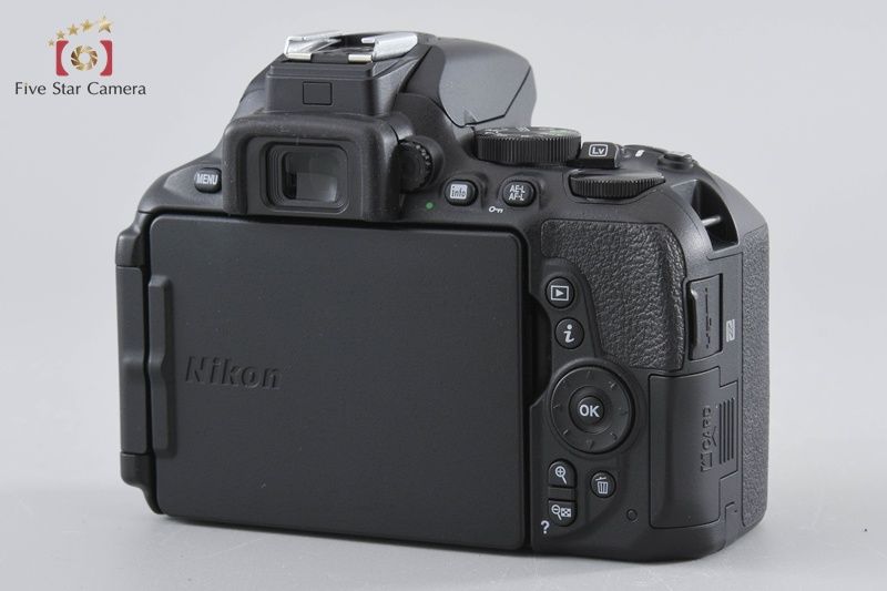 中古】Nikon ニコン D5600 ダブルズームキット シャッター回数僅少 元