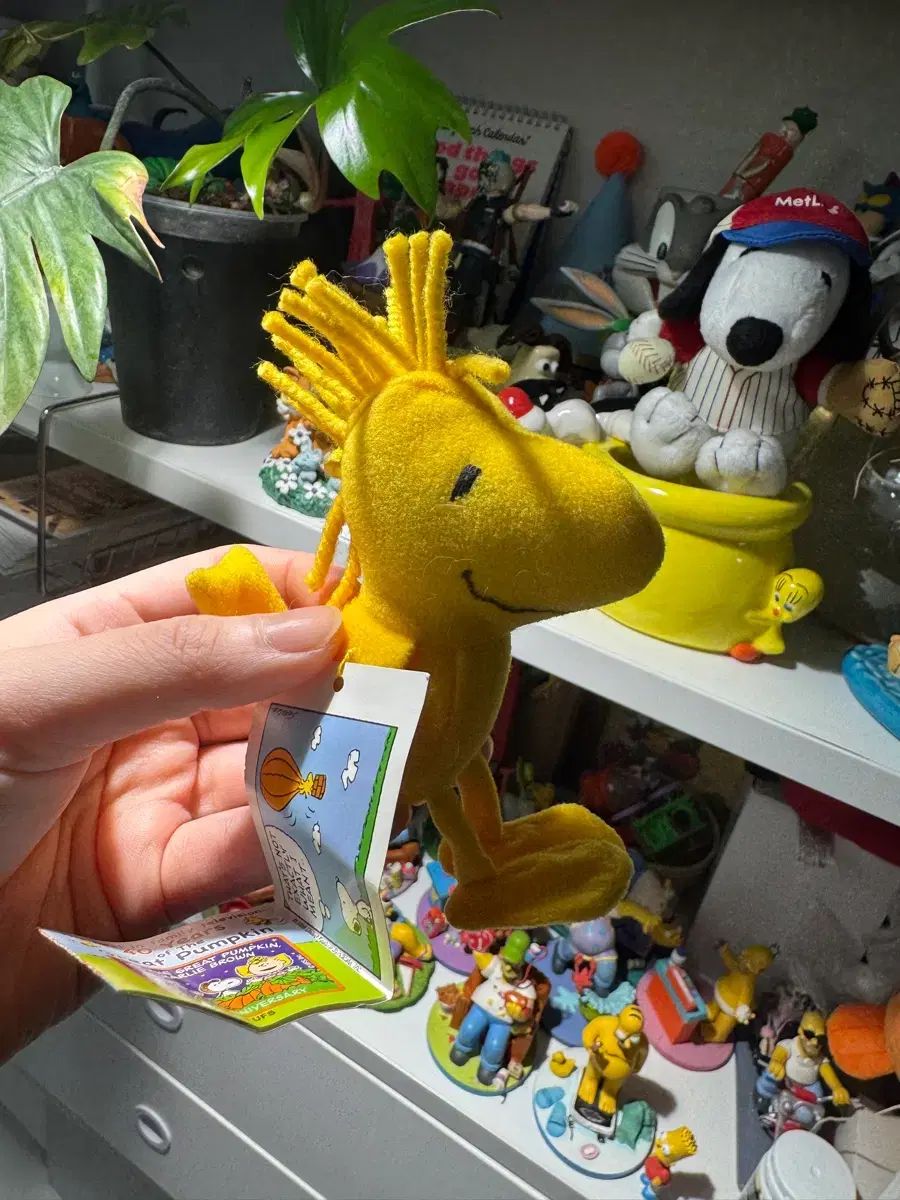 スヌーピー ウッドストック ぬいぐるみ + タグ - メルカリ