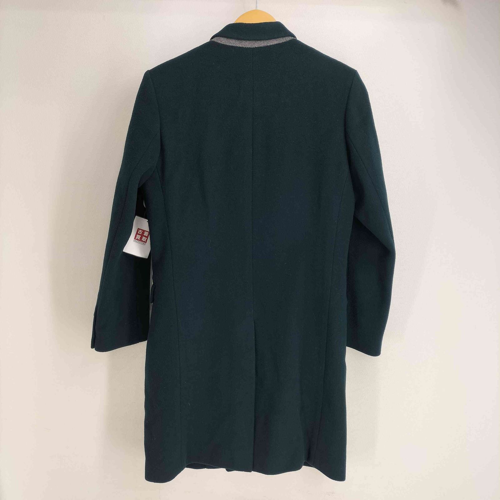 リチウムオム LITHIUM HOMME ウールナイロン混チェスターコート メンズ