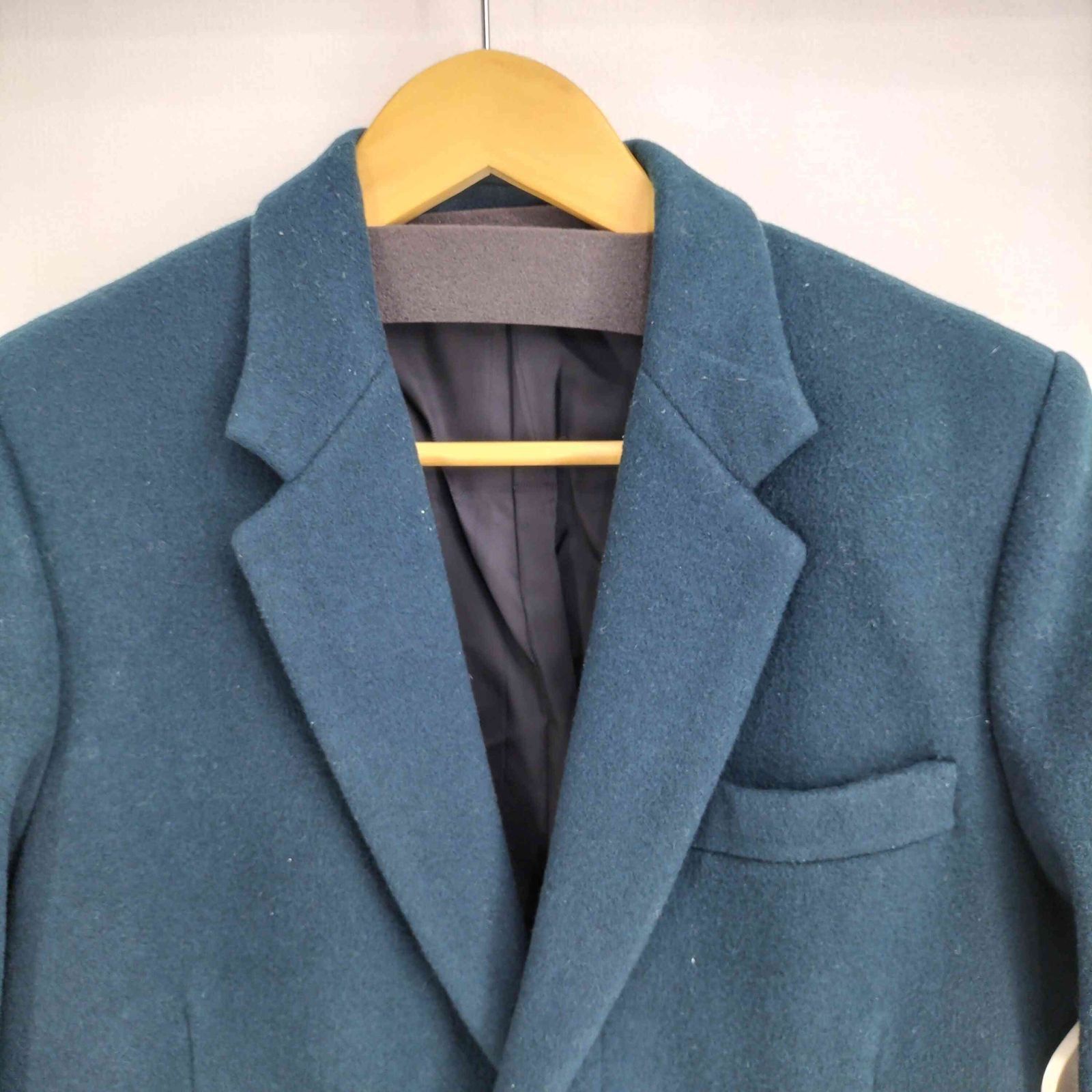 リチウムオム LITHIUM HOMME ウールナイロン混チェスターコート メンズ