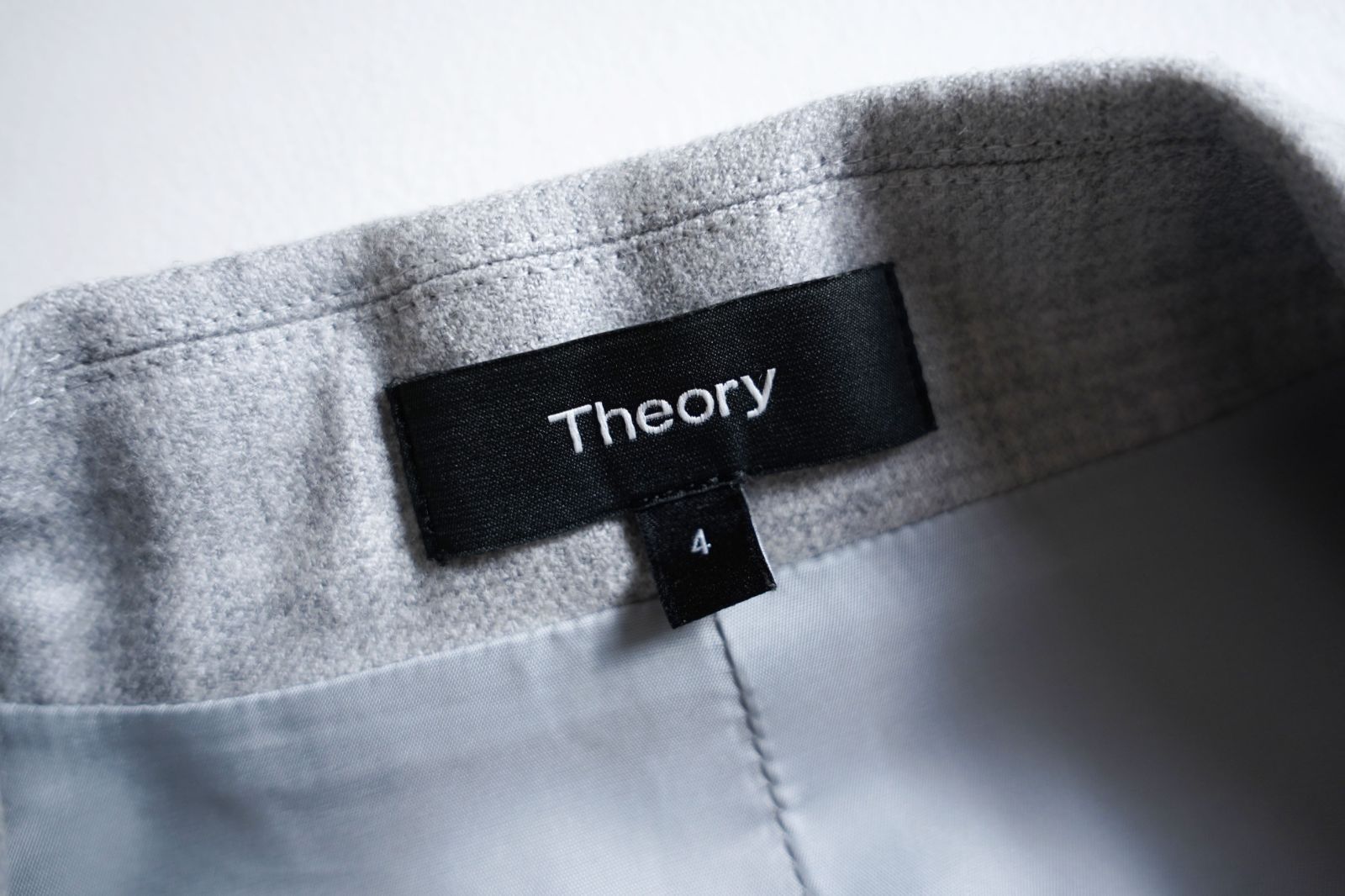 132t*美品 Theory セオリー サキソニー ウール テーラードジャケット 4