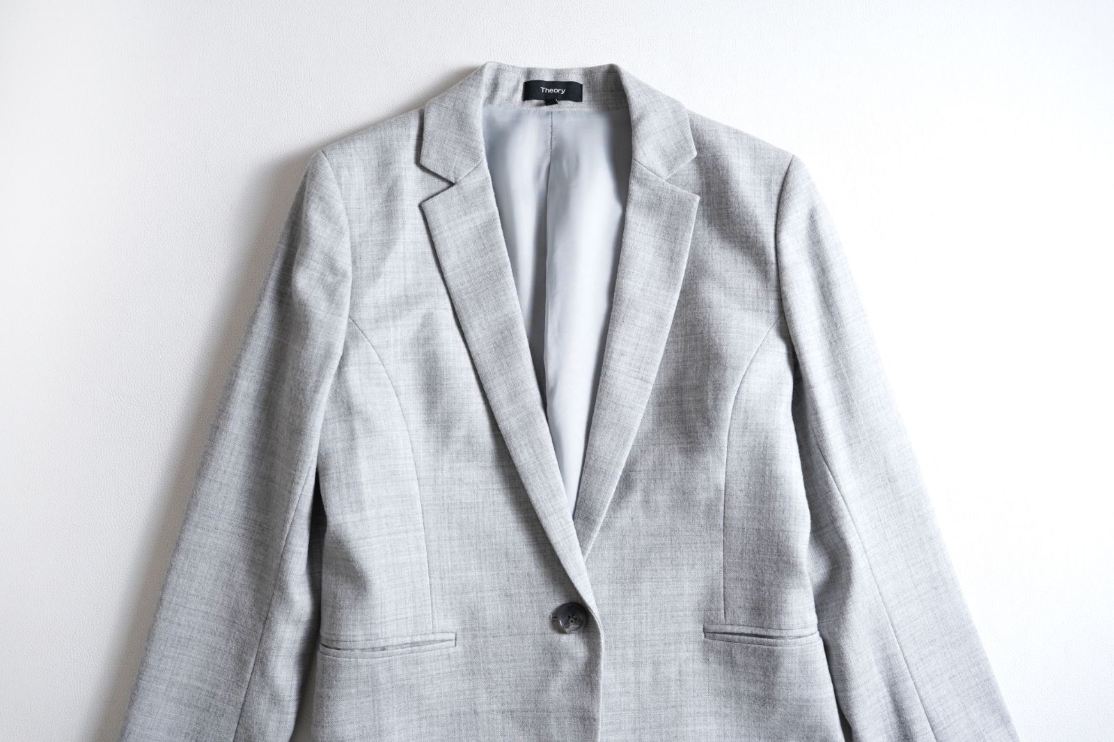 132t*美品 Theory セオリー サキソニー ウール テーラードジャケット 4