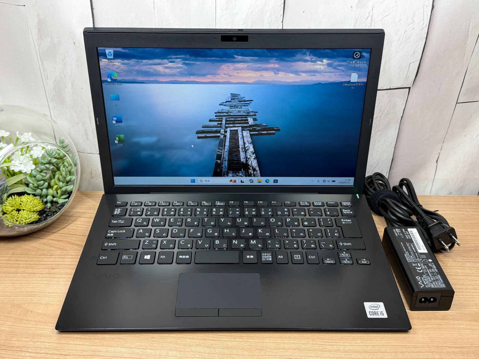 極美品〉0184 VAIO VJPG13C11N 8GB 256GB 第10世代 office2024 Win11 ノートパソコン 中古品】VAIO Pro PG VJPG13C11N 13.3インチノートパソコン 第10世代