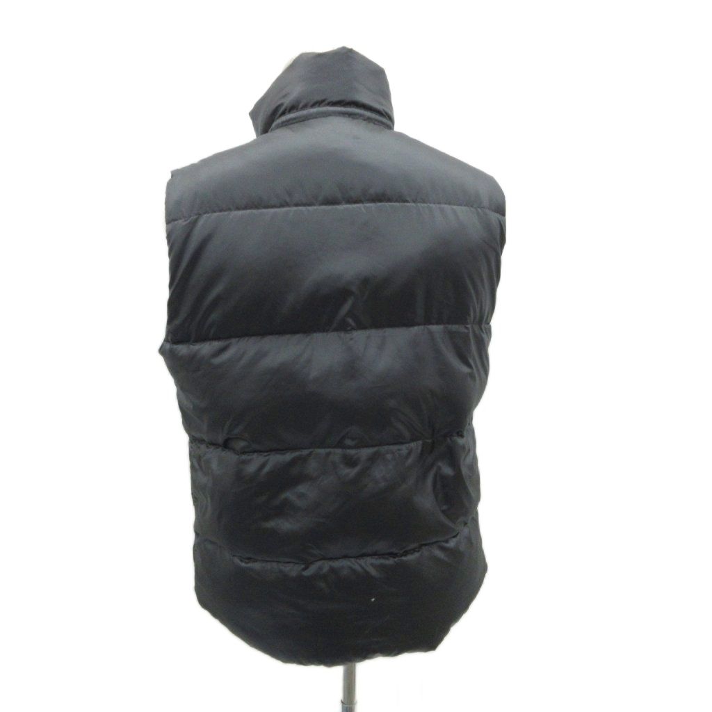 ユニクロ UNIQLO ダウンベストジャケット ミドル丈 XL 黒 ブラック