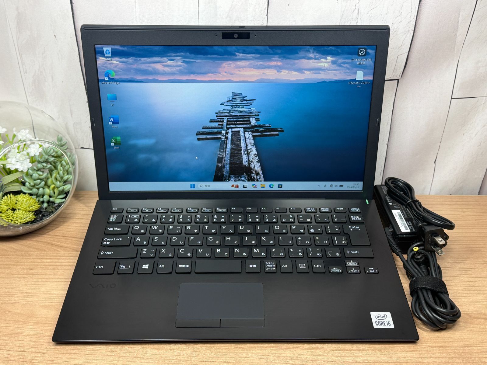 極美品〉0185 VAIO VJPG13C11N 8GB 256GB 第10世代 office2024 Win11