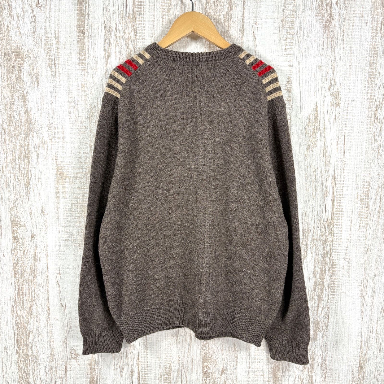 BURBERRY LONDON バーバリーロンドン マルチチェック クルーネック