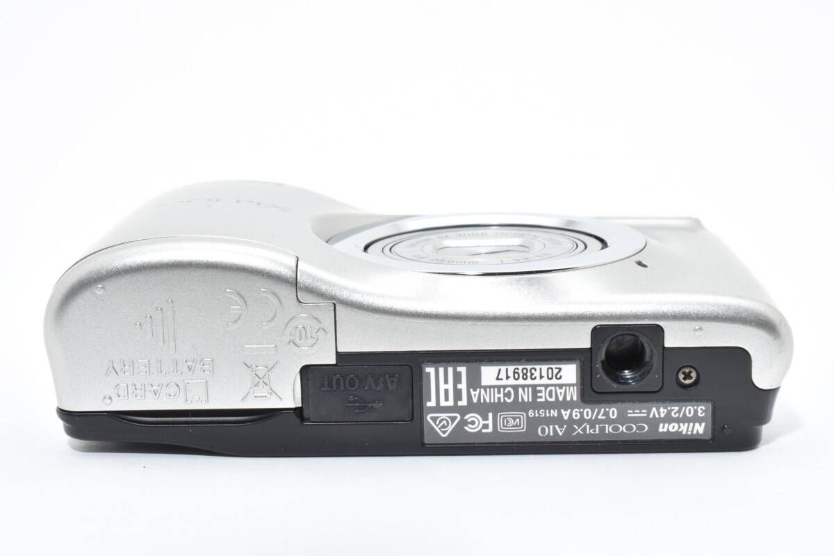 ☆極上美品☆ニコン Nikon COOLPIX A10 シルバー☆ Y518 #4190 - メルカリ