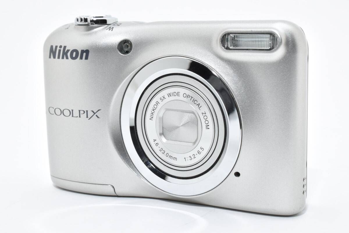 ☆極上美品☆ニコン Nikon COOLPIX A10 シルバー☆ Y518 #4190 - メルカリ