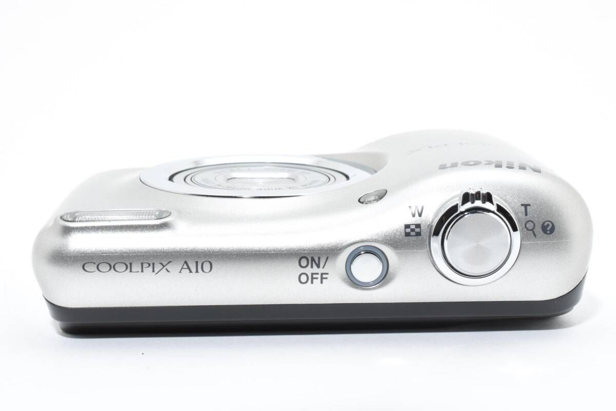 ☆極上美品☆ニコン Nikon COOLPIX A10 シルバー☆ Y518 #4190 - メルカリ