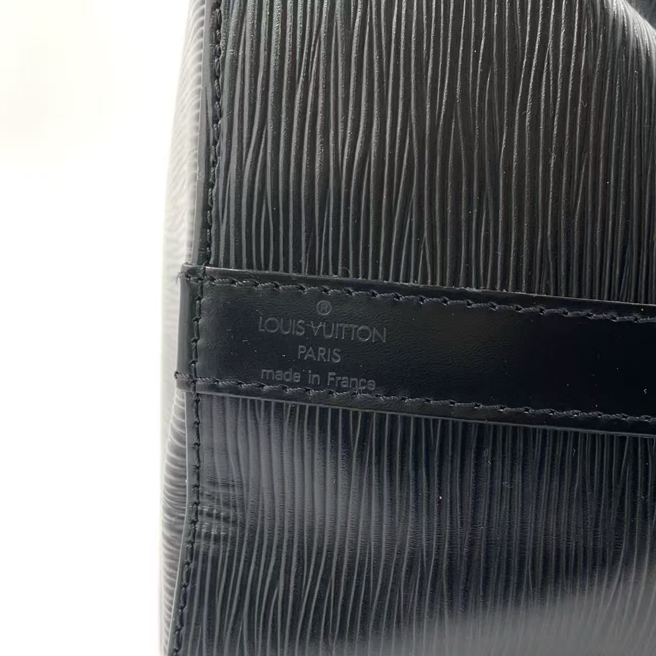 LOUIS VUITTON プチノエ エピ エピ ノワール レザー ブラック