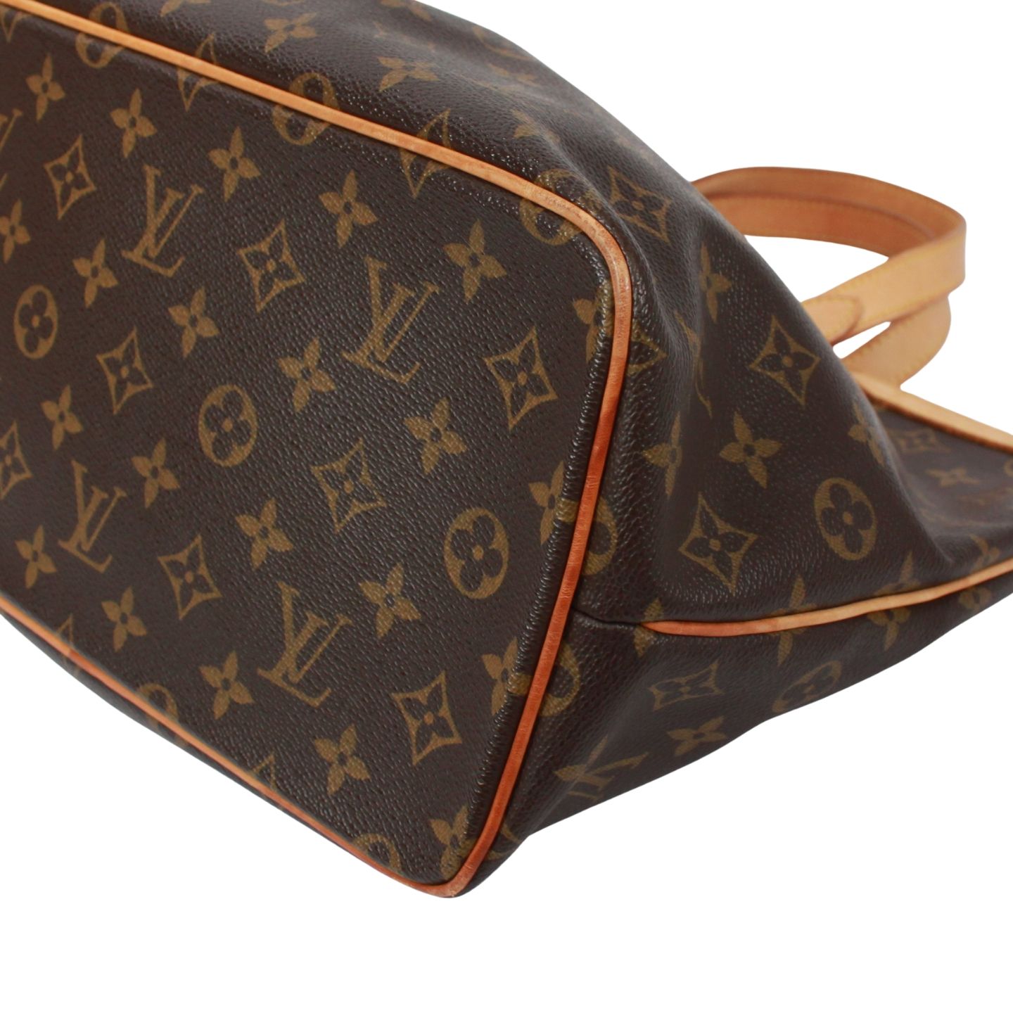 LOUIS VUITTON パレルモPM モノグラム モノグラム レザー×PVC ブラウン