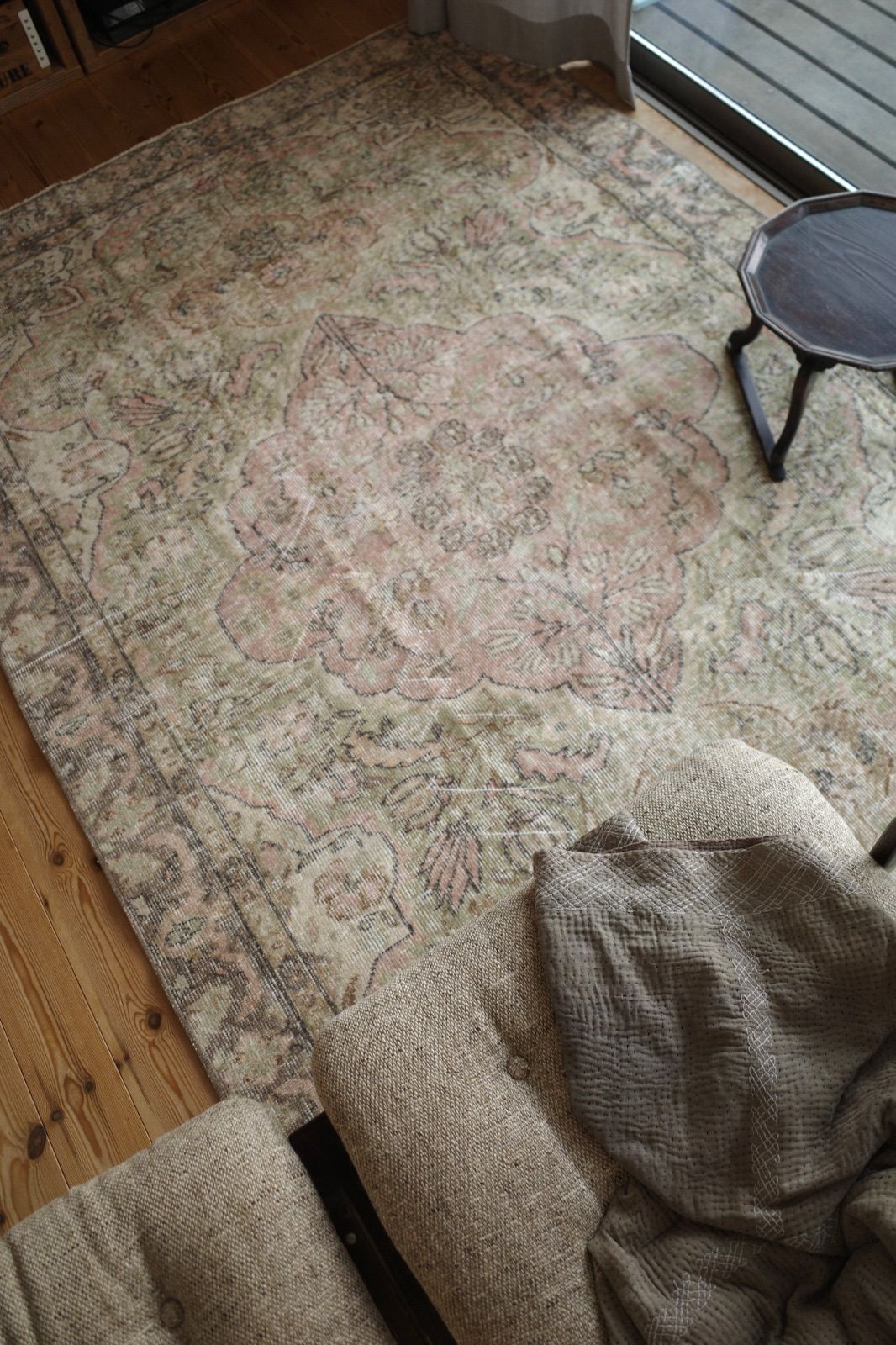 大判 トルコ ヴィンテージラグ - メルカリ