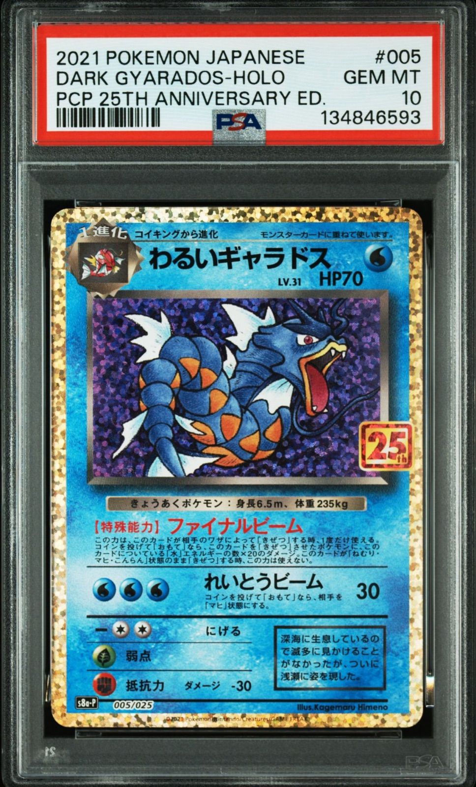 PSA10 3連番】MレックウザEX 024/025 わるいギャラドス 005/025 ひかる