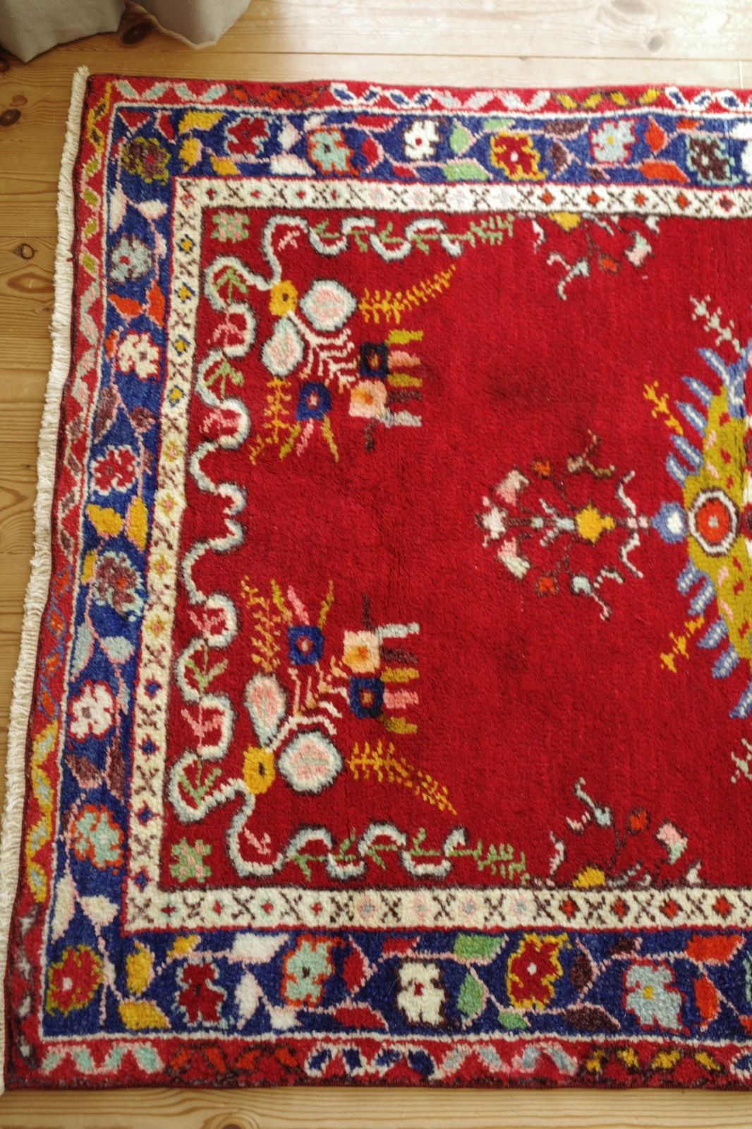 トルコ ギュネイ ヴィンテージラグ - メルカリ