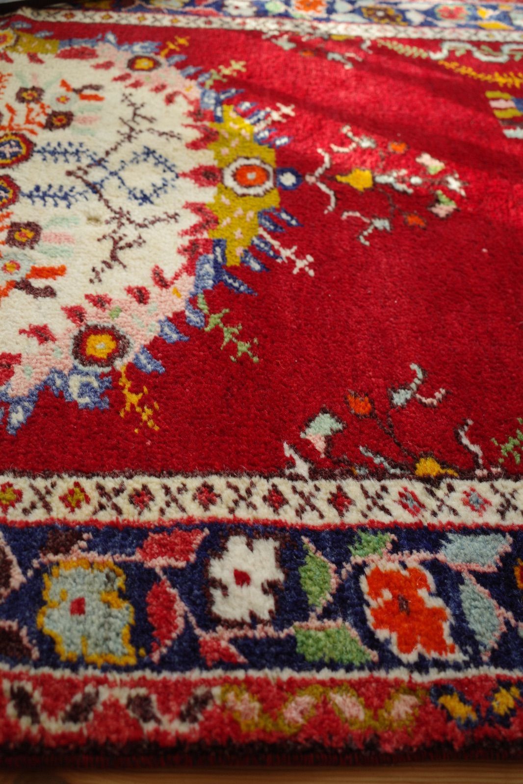 トルコ ギュネイ ヴィンテージラグ - メルカリ