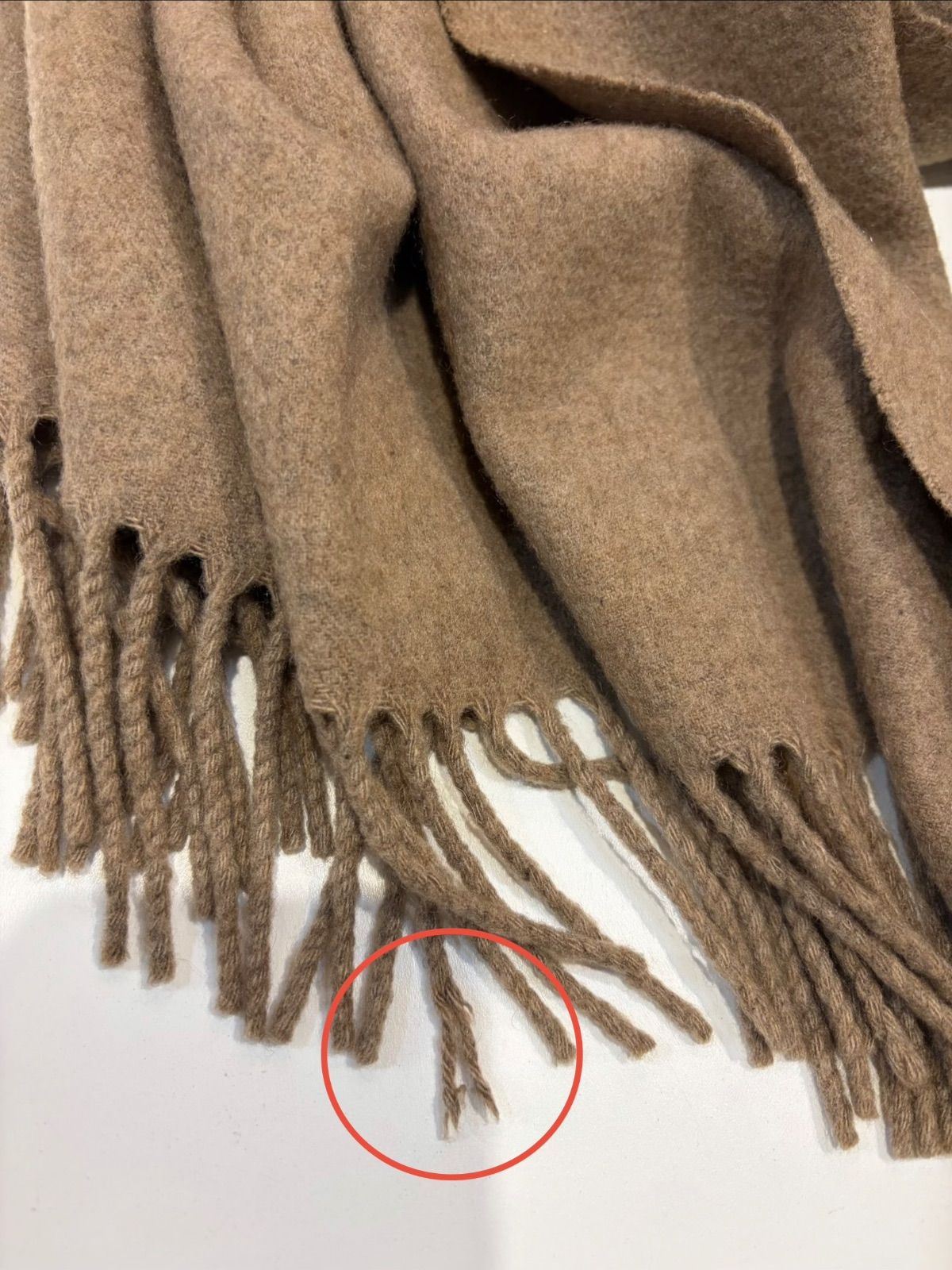 ジョンストンズ カシミア カシミヤ 大判 ストール オッター otter