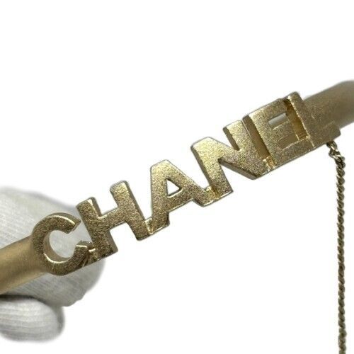 CHANEL シャネル ロゴ ブレスレット＆リング セット 01C メッキ
