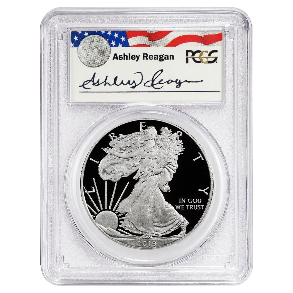 2019-W プルーフ $1 アメリカン シルバー イーグル PCGS PR69DCAM