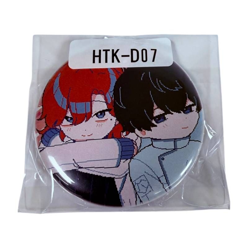 未開封】 氷点下30度の絶望 × ウェブポン D賞 缶バッジ 十二村 & 口