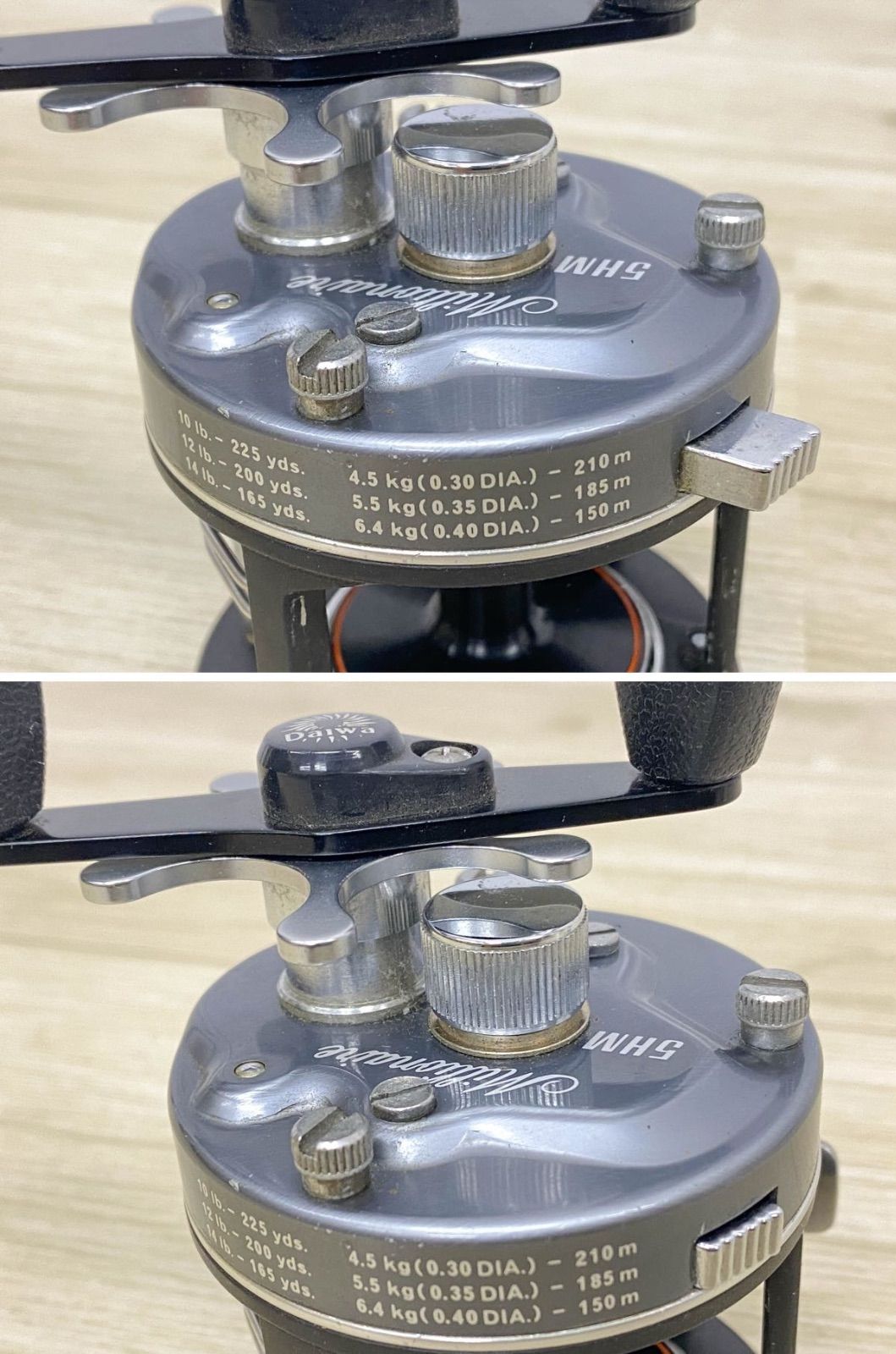 ZK295】ダイワ ベイトリール ミリオネア 5HM 2ボールベアリング ハイ