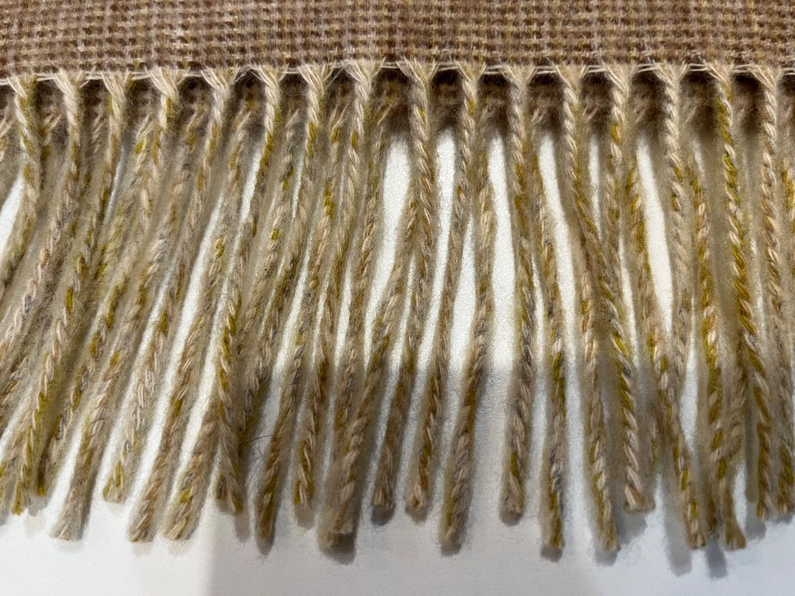 日本別注限定 ジョンストンズ カシミヤ 大判ストール チェック マルチ