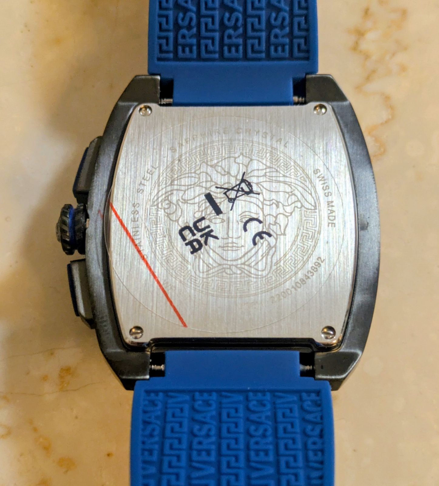新品未使用 VERSACE ベルサーチ Dominus Chronograph ドミナス クロノ 