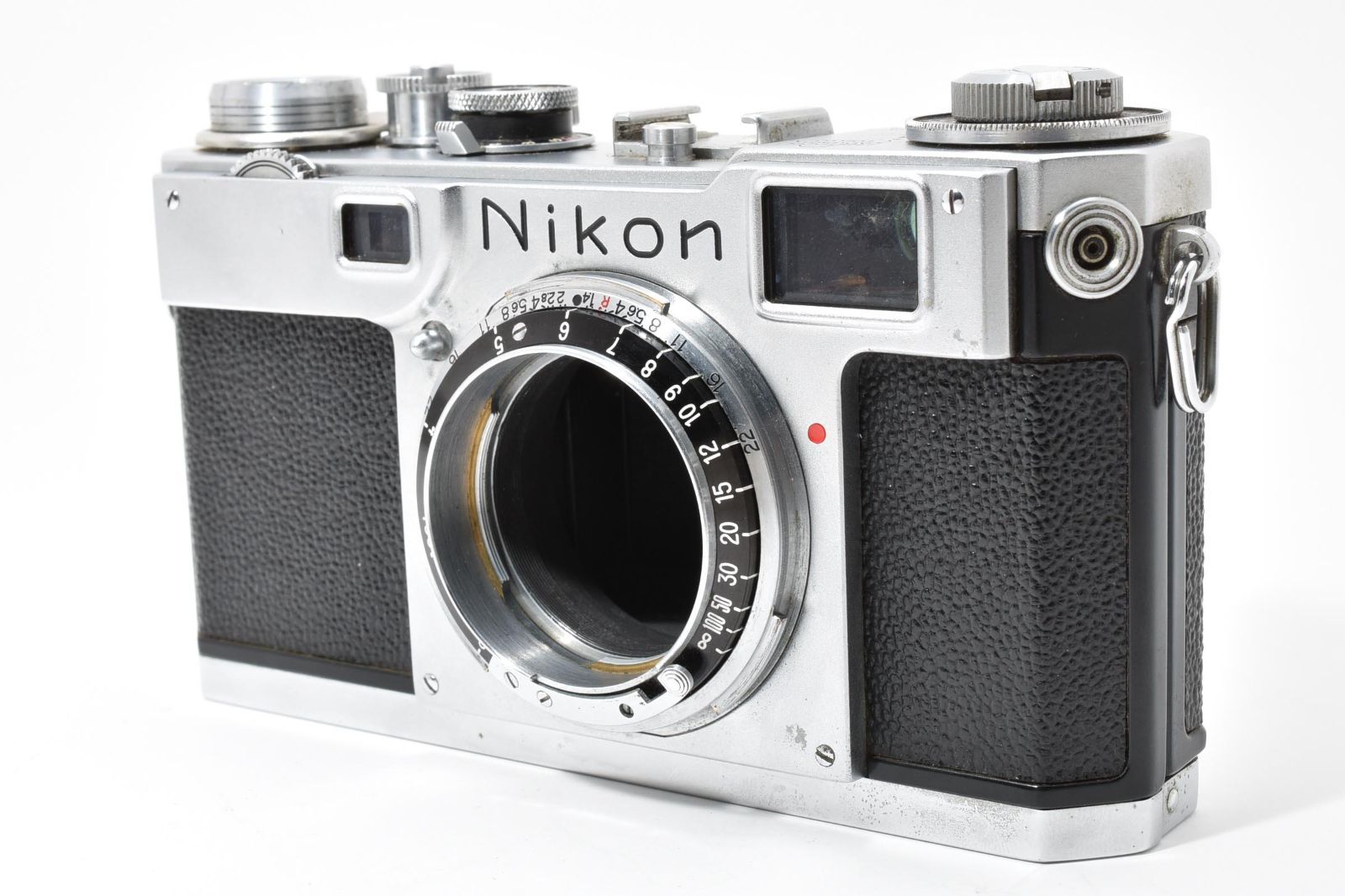 返品保証】☆実用品☆ Nikon ニコン S2 後期 フィルムレンジ