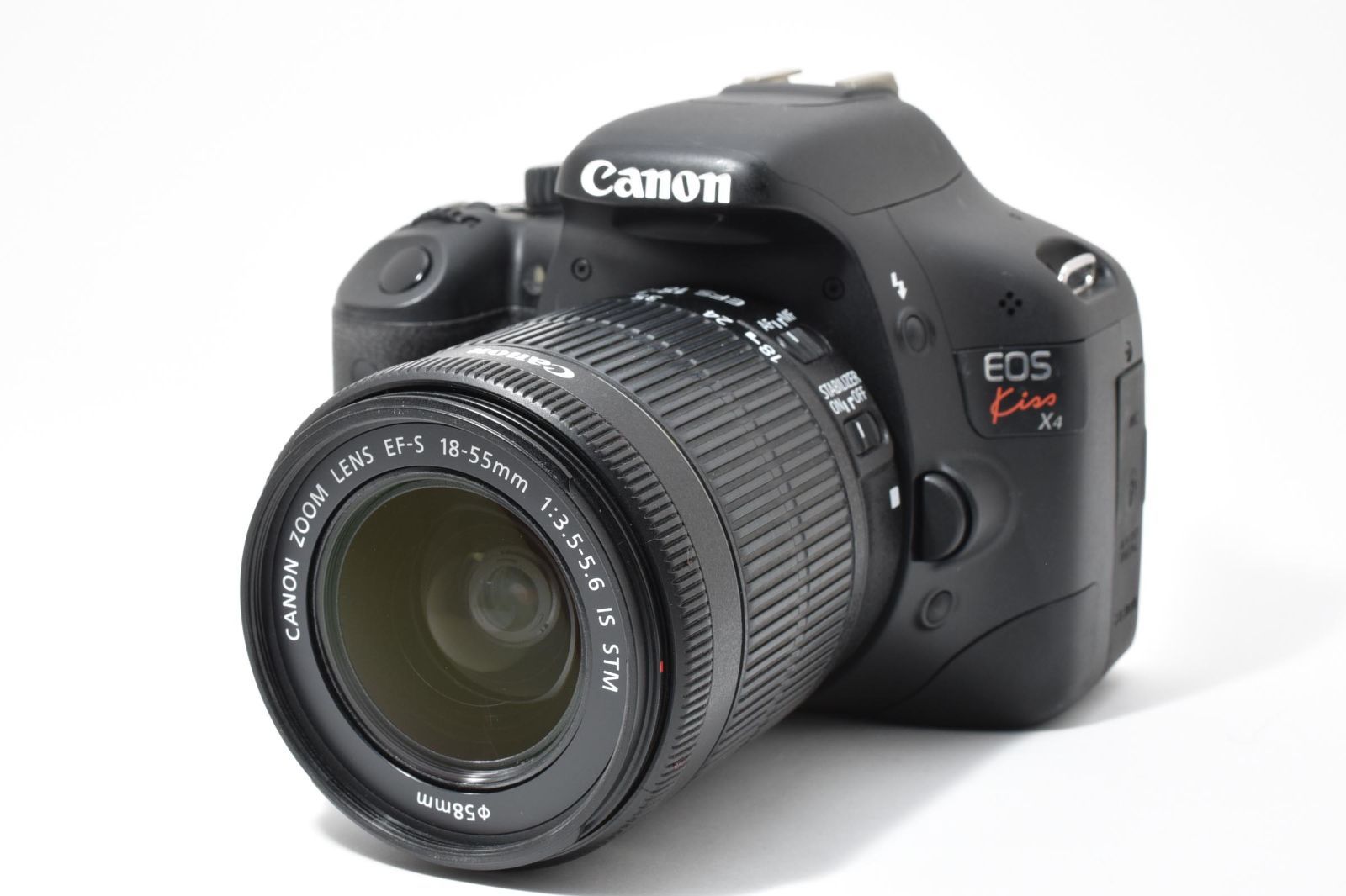 返品保証】☆良品☆ ショット数302回！キャノン Canon EOS Kiss X4 EF