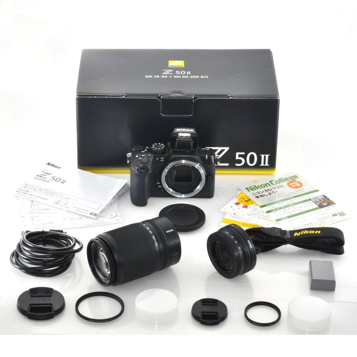 美品！【ニコン】Nikon Z50II ダブルズームキット 16-50mm 50-250mm