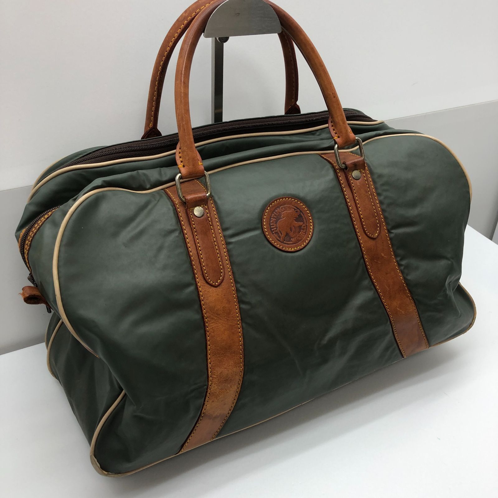 HUNTING WORLD ボストンバッグ グリーン カーキ ハンティングワールド