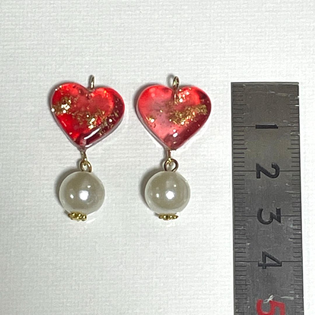 No.0192 ハンドメイドピアス イヤリング - メルカリ