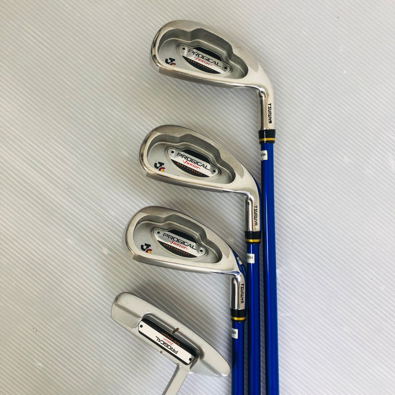 ツルヤゴルフ　PROGICAL ジュニアゴルフ 6本セット　右利き ジュニア TSURUYA ツルヤ PROGICAL プロジカル Junior ゴルフ クラブ