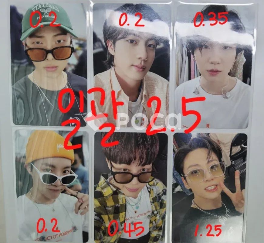 BTS RM トレカ PERMISSION TO DANCE アメリカ限定 BTS PERMISSION TO