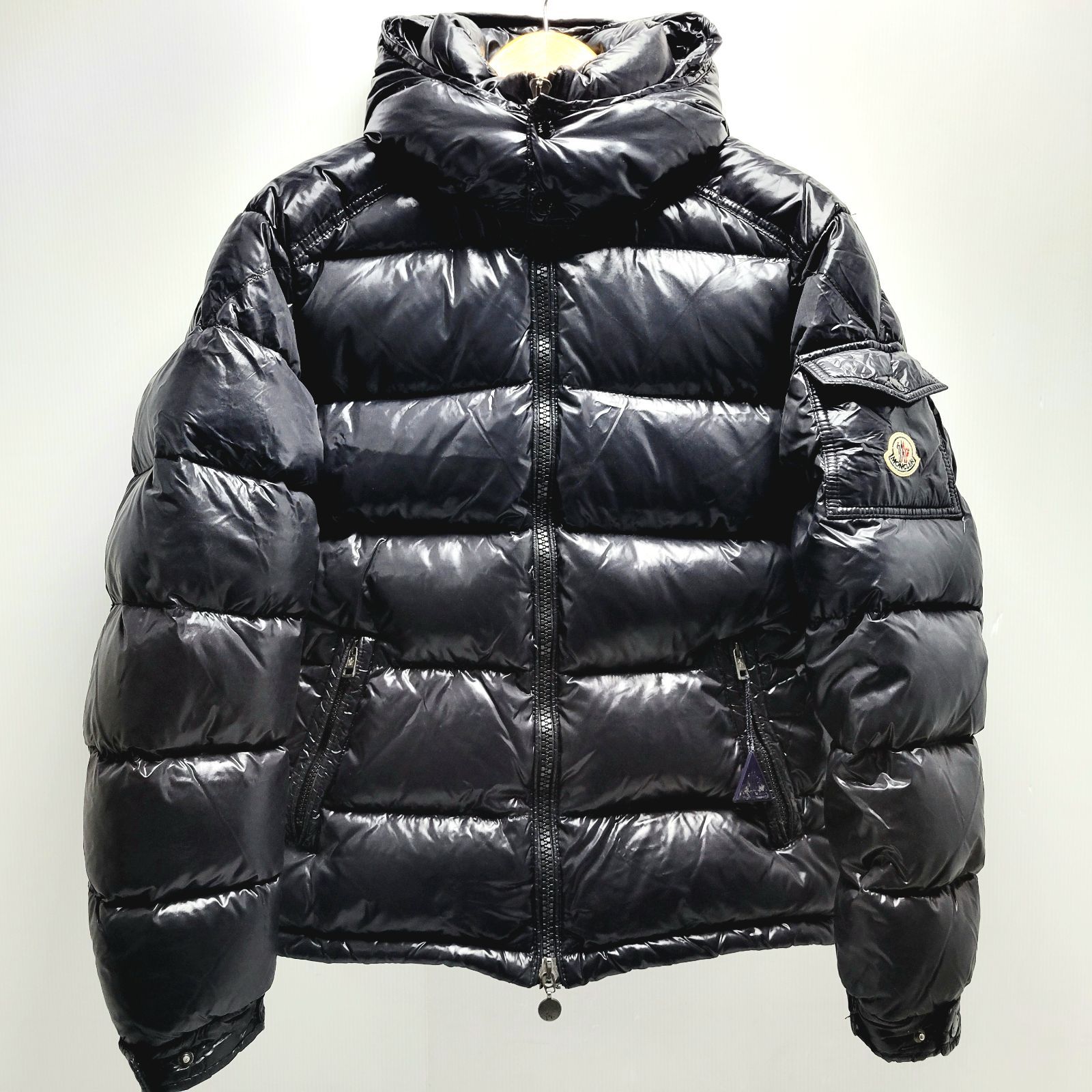 現状品】MONCLER MAYA マヤ ダウンジャケット ブラック G32-003 サイズ 