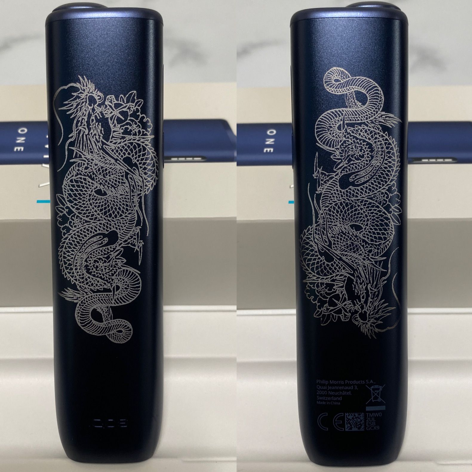 昇り龍 下り龍 加工 iQOS ILUMA i ONE アイコス イルマ i ワン
