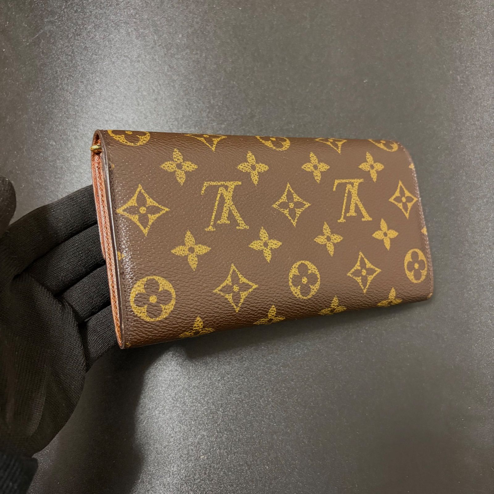w78 ポルトフォイユ サラ 旧型 Louis Vuitton ルイ ヴィトン 2つ 折り