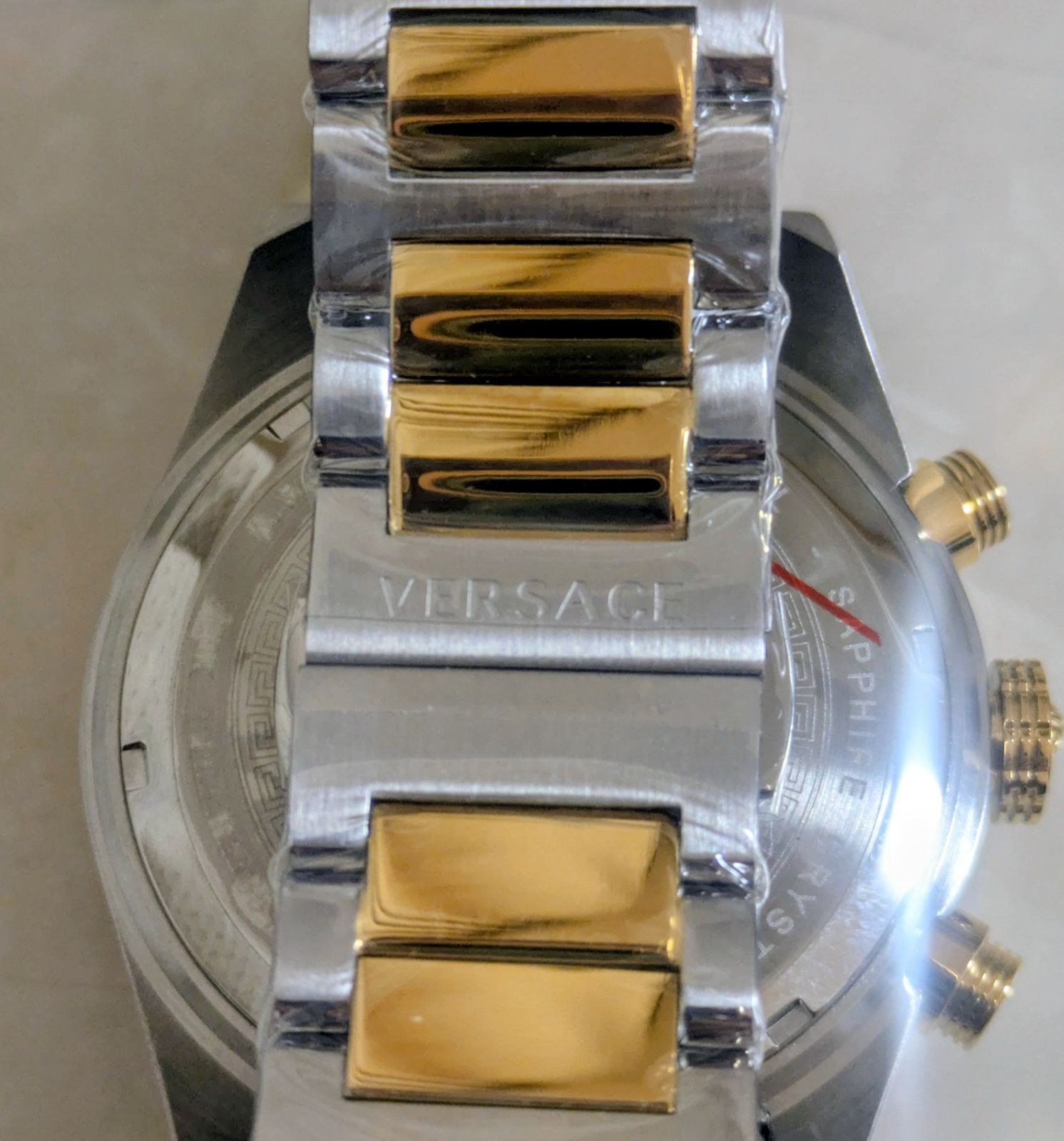 新品 VERSACE ヴェルサーチェ Greca Dome グレカ ドーム VE6K00423