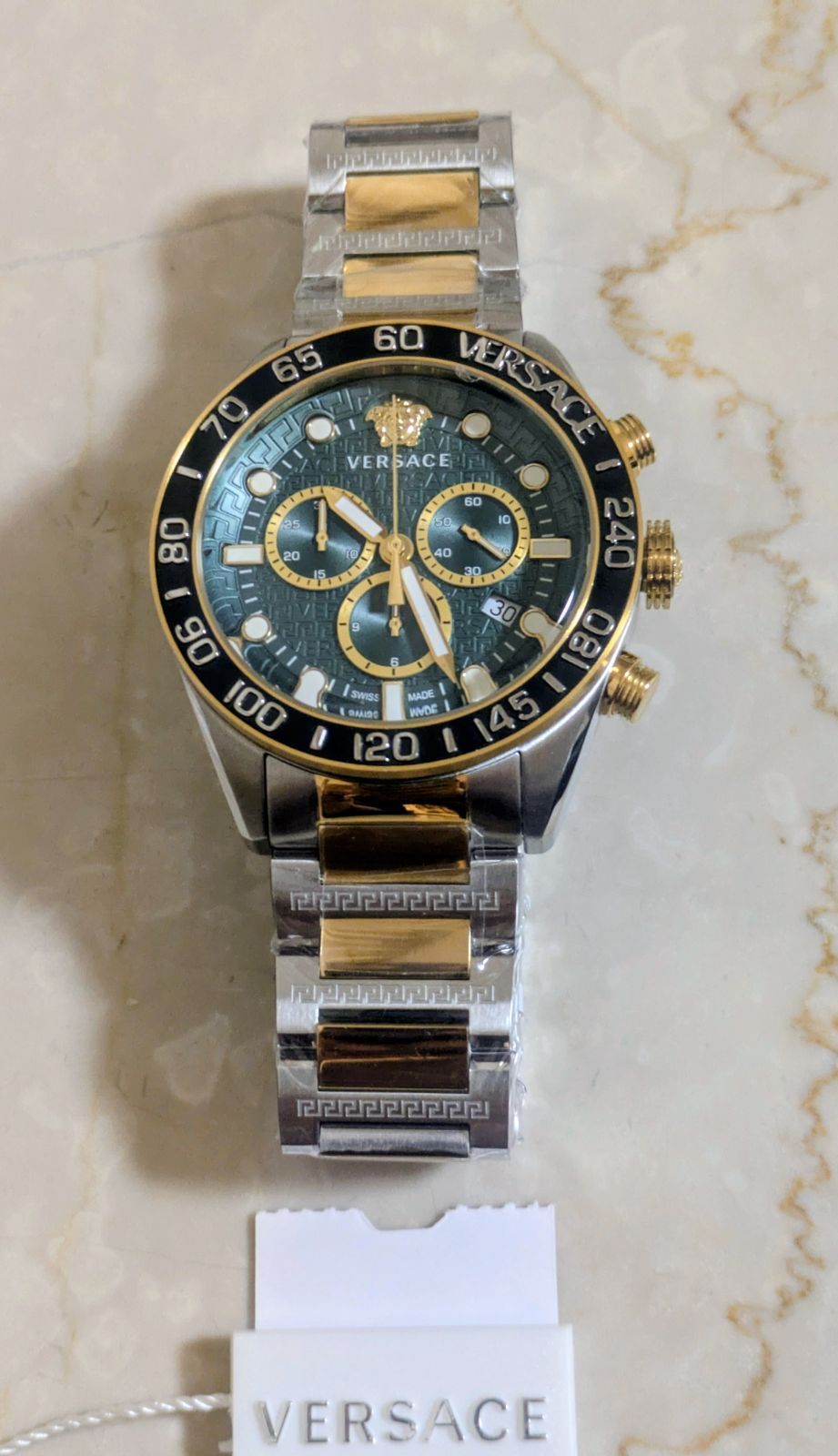 新品 VERSACE ヴェルサーチェ Greca Dome グレカ ドーム VE6K00423 