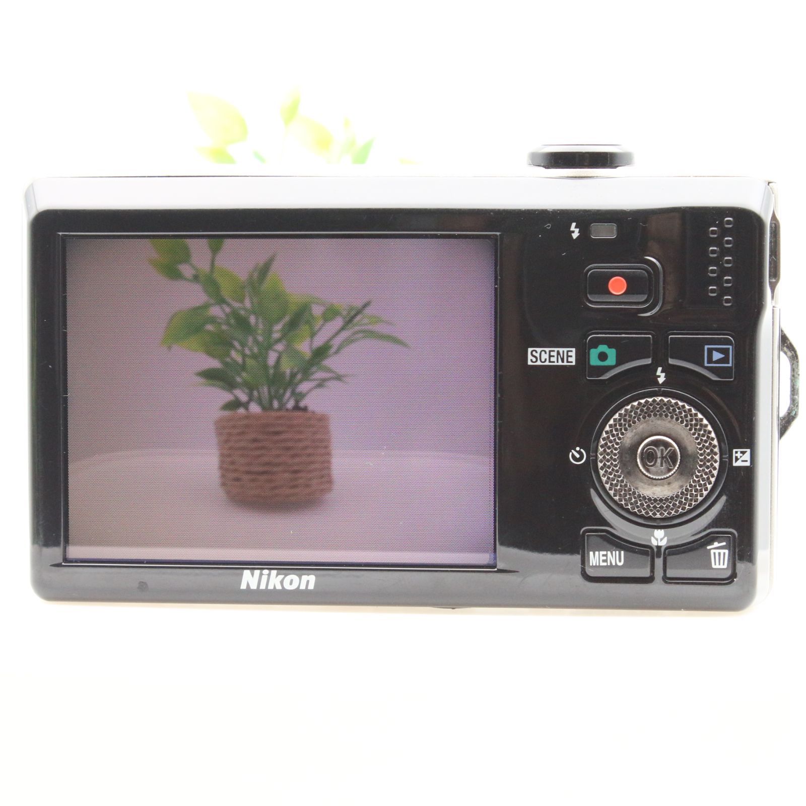 極上品】 Nikon COOLPIX S6000 レッド コンパクトデジタルカメラ